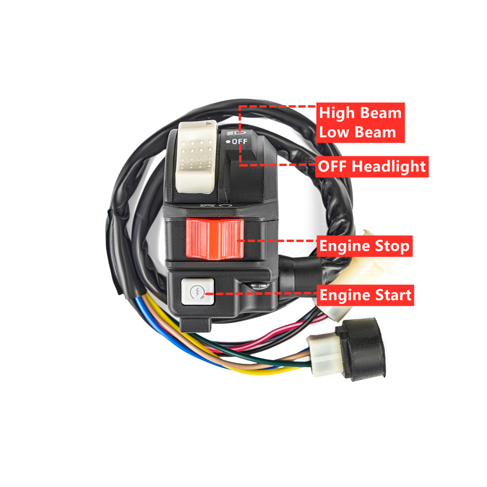 YFM350 ハンドルスイッチ