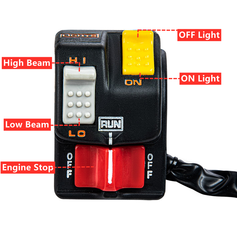 TRX250R ハンドルスイッチ