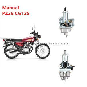 ホンダ マニュアル PZ26 CG125 125CC オートバイ キャブレター