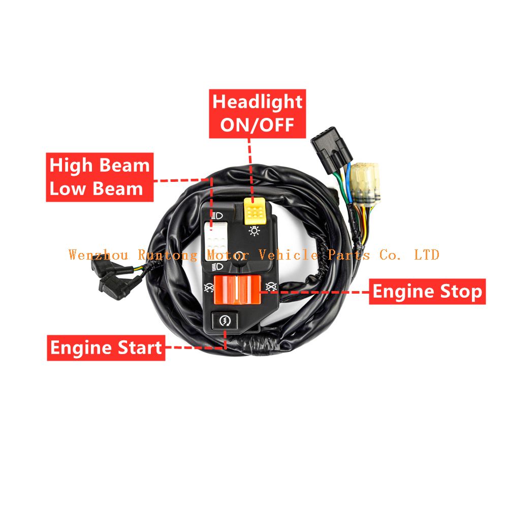 TRX400X 開关 機能介绍