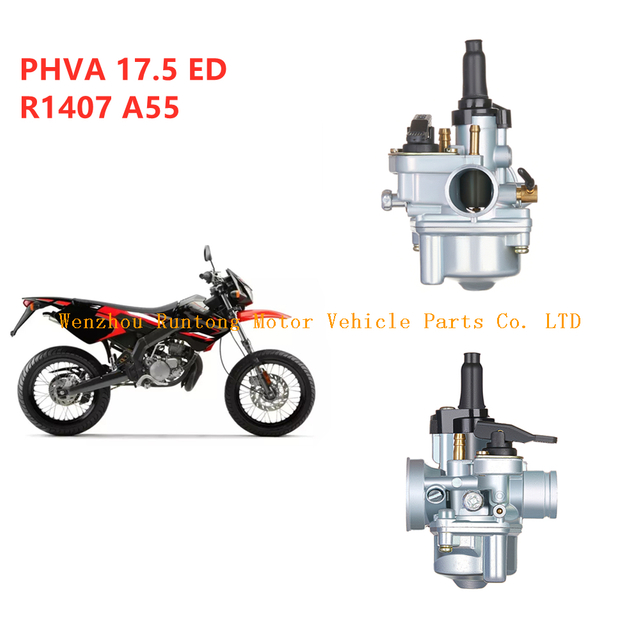 Dellorto PHVA 17.5 ED R1407 A55 スクーター オートバイ キャブレター